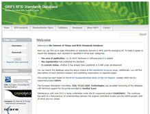 Tablet Screenshot of iotstandards.org